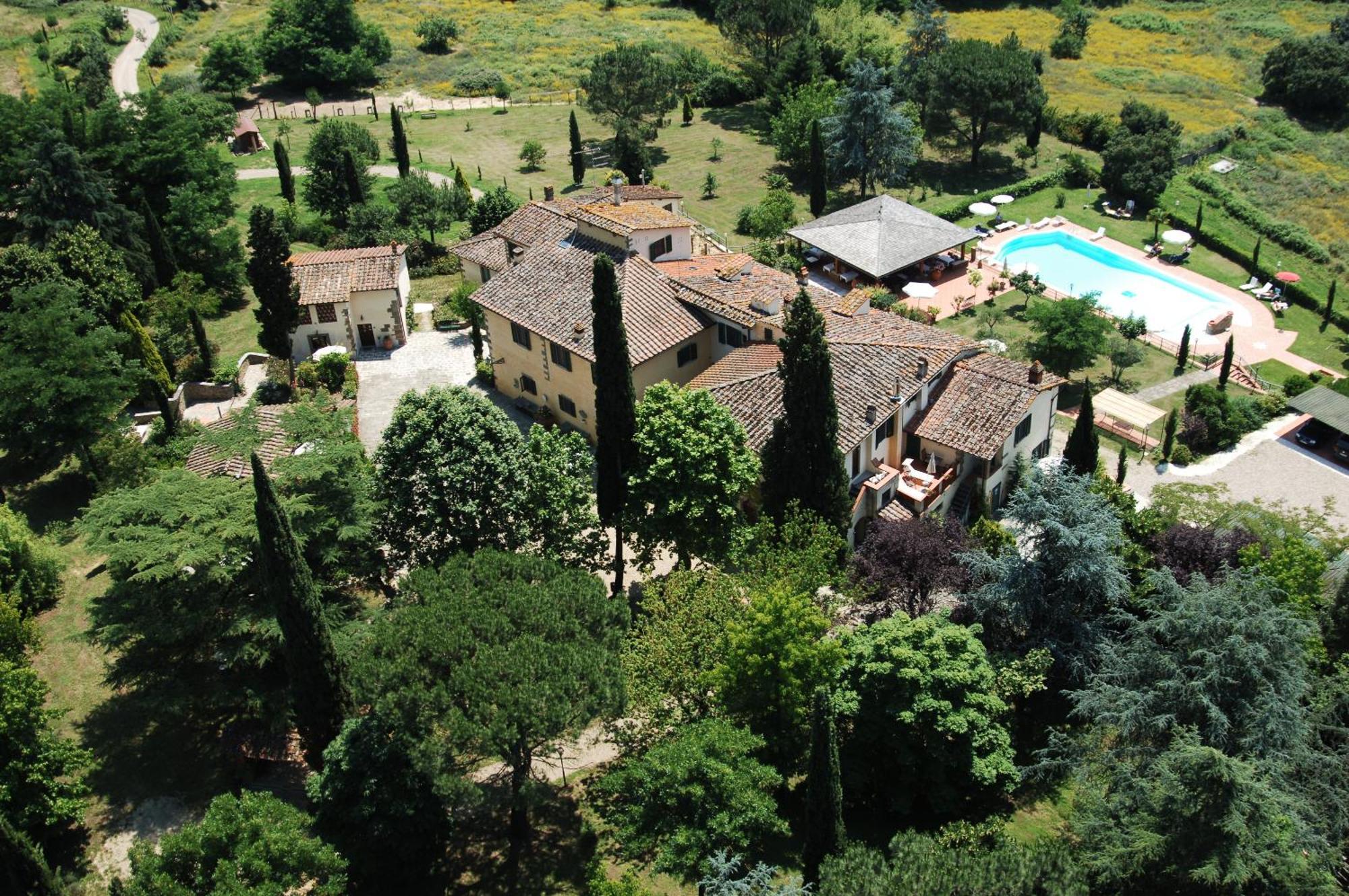 Villa Rigacci Hotel Reggello Exterior foto